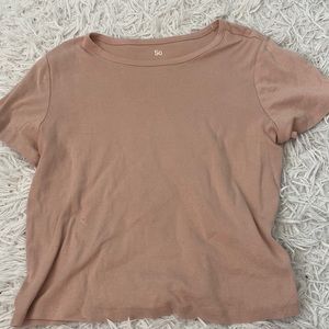 SO cropped tee
